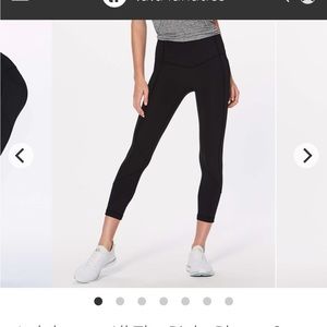 Lululemon All The Right Places Crop II 23”